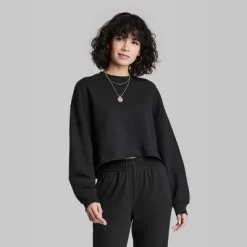 Women's Cropped Sweatshirt - Wild Fableā¢