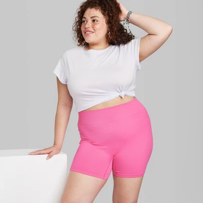 Women's High-Rise Seamless Bike Shorts - Wild Fable⢠- Image 9