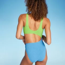 Women's Cut Out One Piece Swimsuit - Wild Fable™
