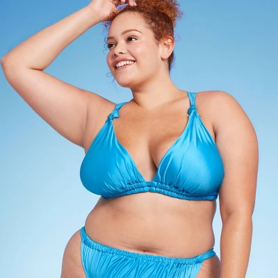 Women's Knotted Halter Bikini Top - Wild Fable⢠- Image 5