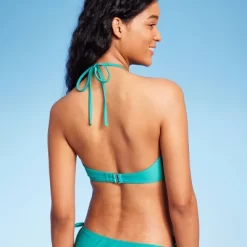 Women's Crochet U Bralette Bikini Top - Wild Fable™ Multi