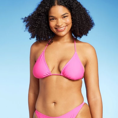 Women's Thin Strap Triangle Bikini Top - Wild Fable⢠- Image 6