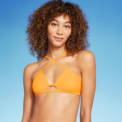 Women's Cut Out Cross Front Bralette Bikini Top - Wild Fable⢠- Image 5