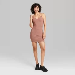 Women's Strappy Bodycon Knit Dress - Wild Fable™
