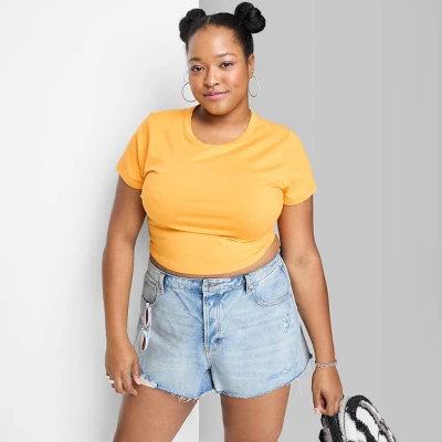 Women's High-Rise Cutoff Jean Shorts - Wild Fable⢠- Image 5