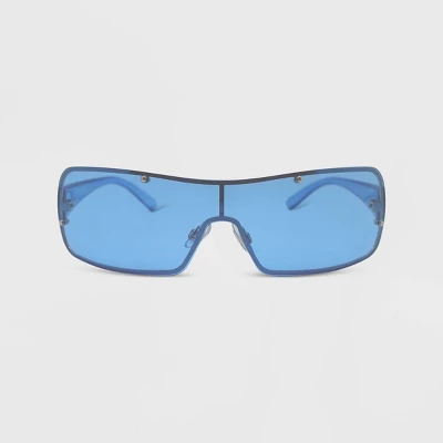 Women's Rimless Wrap Shield Sunglasses - Wild Fable⢠- Image 5