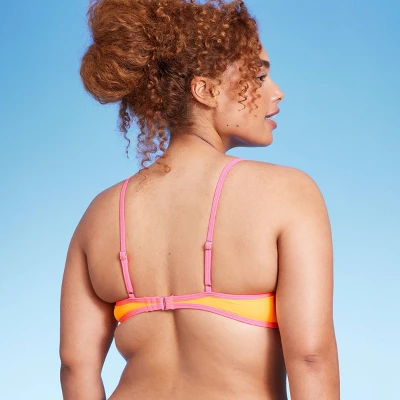 Women's Colorblock Square Neck Bralette Bikini Top - Wild Fable⢠- Image 4