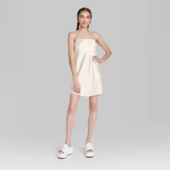 Women's Satin Tube Dress - Wild Fable™