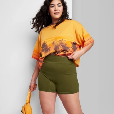 Women's High-Rise Seamless Bike Shorts - Wild Fable⢠- Image 8