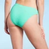 Women's Pucker Textured Cheeky Bikini Bottom - Wild Fable™ Sea Green