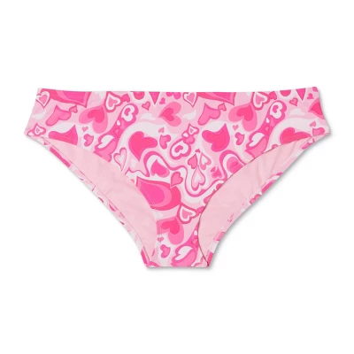 Women's Cheeky Bikini Bottom - Wild Fable⢠Pink Heart Print - Image 5