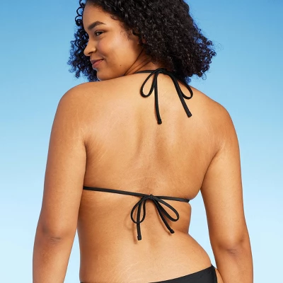 Women's Thin Strap Triangle Bikini Top - Wild Fable⢠- Image 4