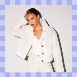 Women's Faux Shearling Jacket - Wild Fable™