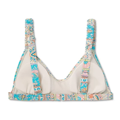 Women's Scrunchie Strap Detail Bralette Bikini Top - Wild Fable⢠- Image 6